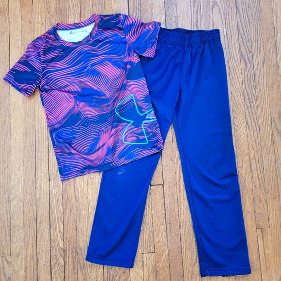 Under Armor Heat Gear Shirt Pants set - Picture 1 of 5